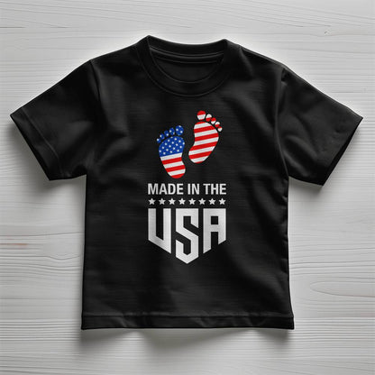 Born In The USA Toddler Jersey T Shirt