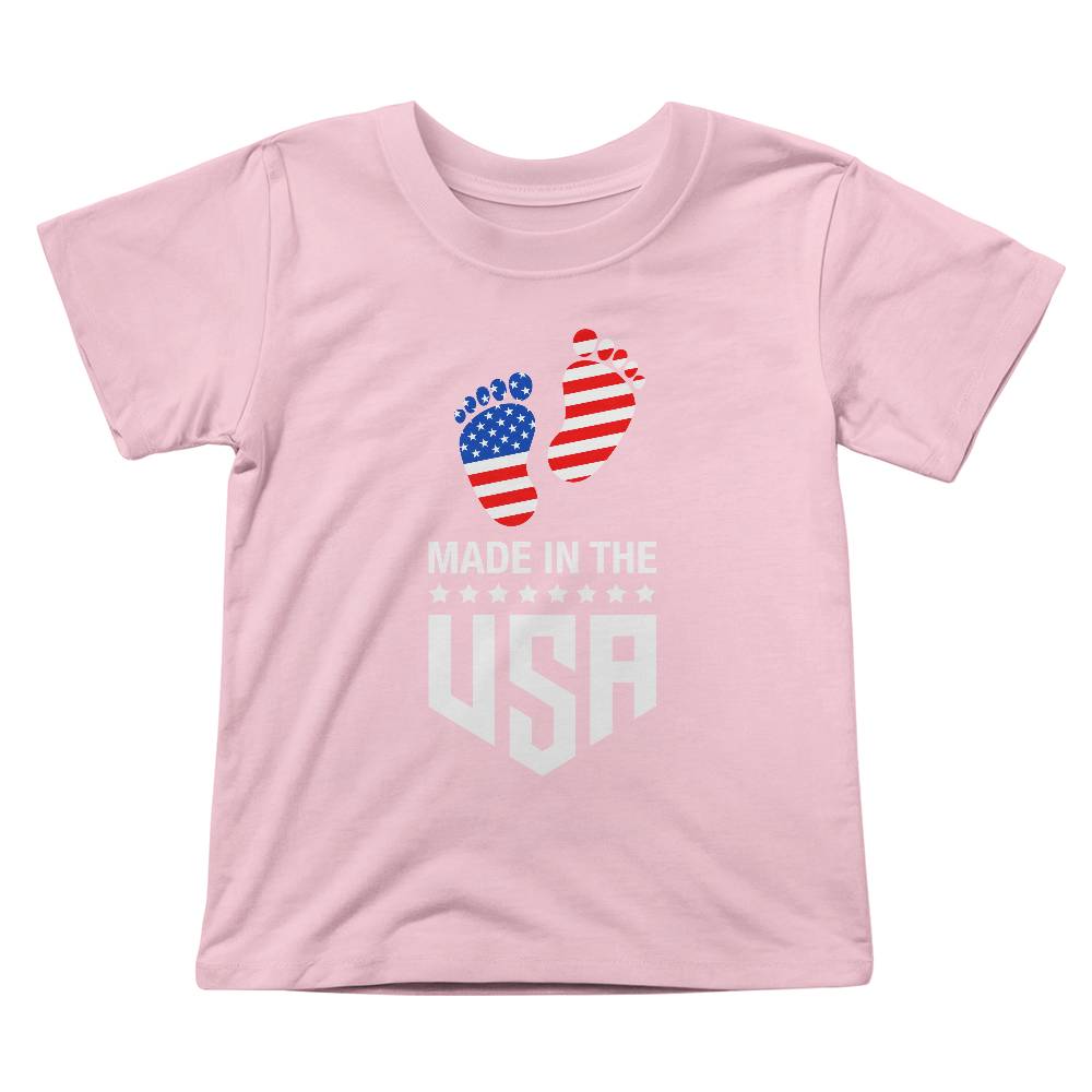 Born In The USA Toddler Jersey T Shirt