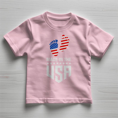 Born In The USA Toddler Jersey T Shirt