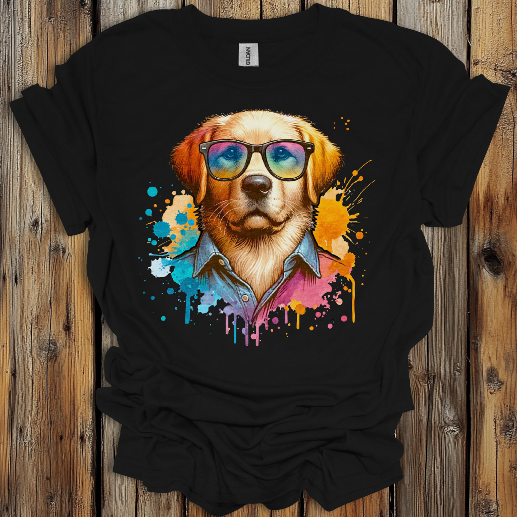 Golden Glow Dog Lover T-Shirt