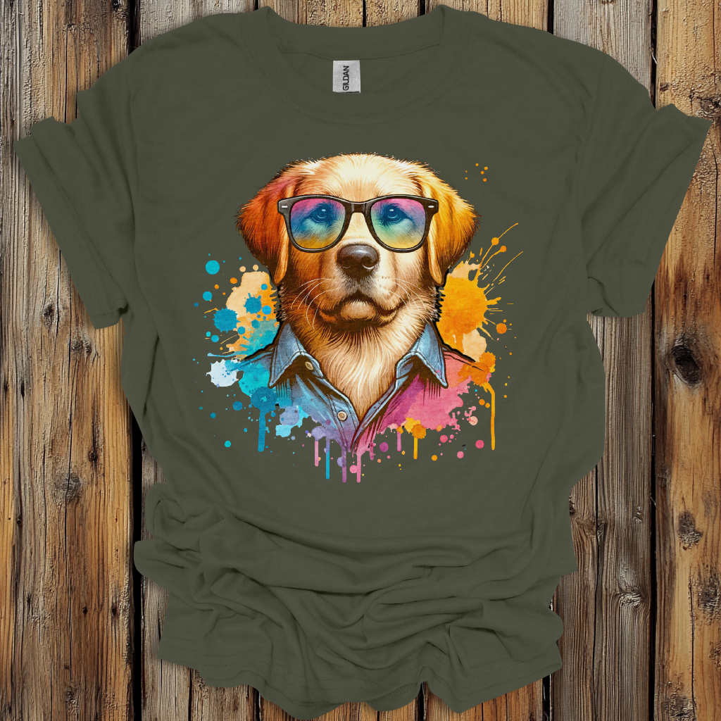 Golden Glow Dog Lover T-Shirt