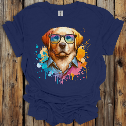 Golden Glow Dog Lover T-Shirt