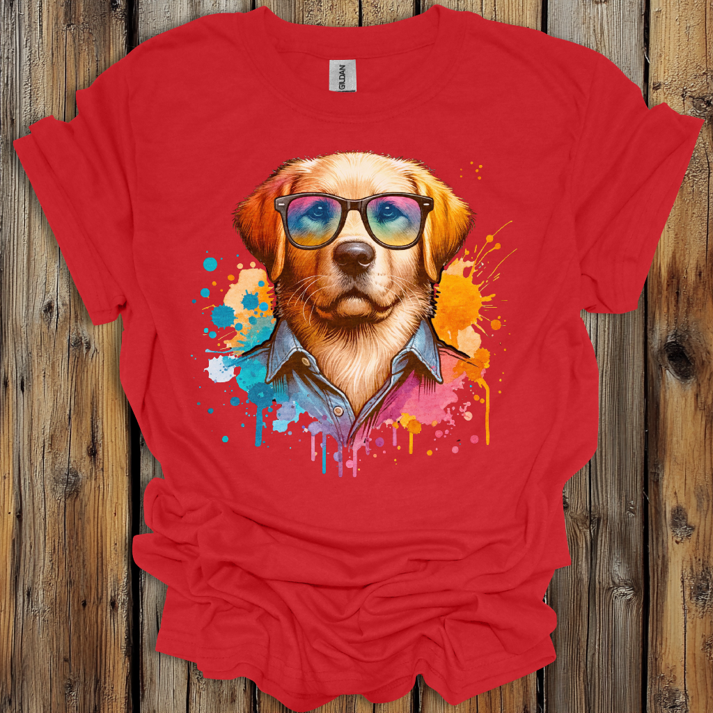 Golden Glow Dog Lover T-Shirt