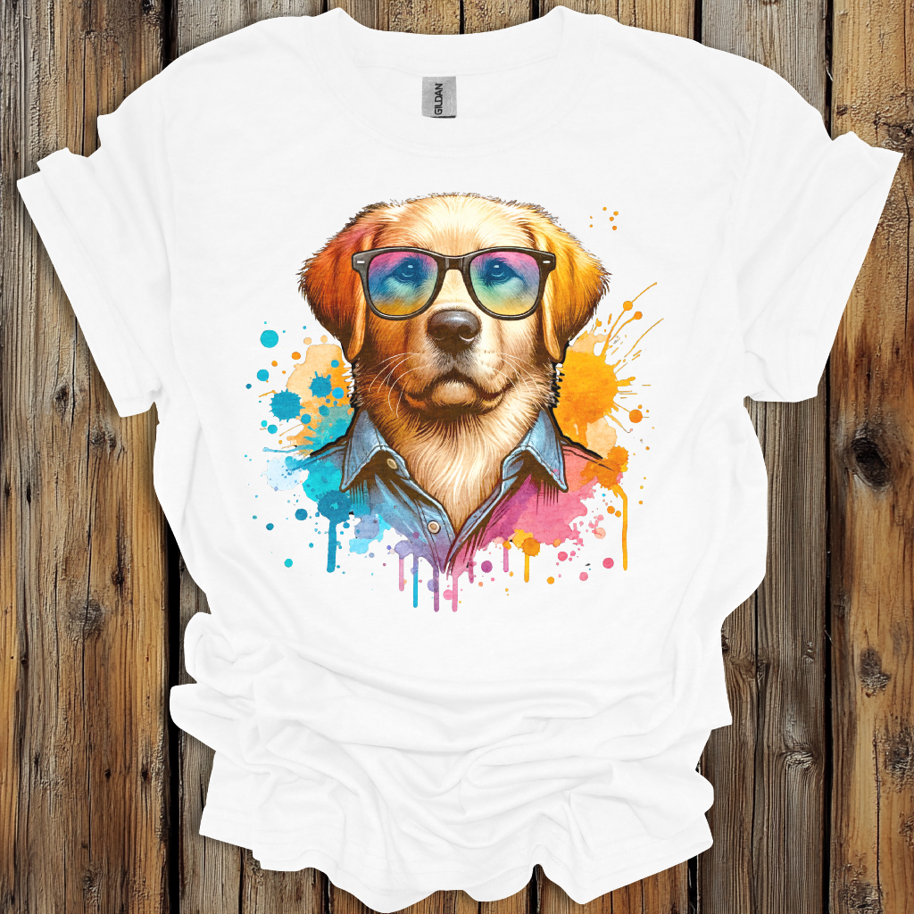 Golden Glow Dog Lover T-Shirt