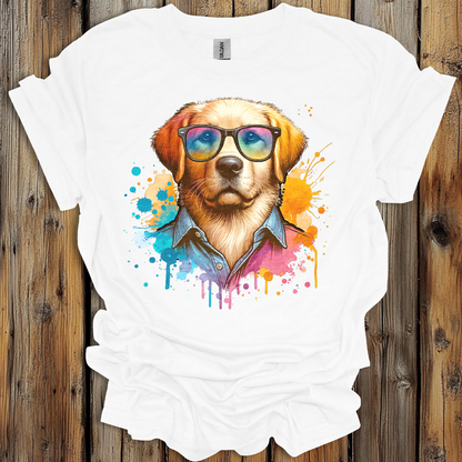 Golden Glow Dog Lover T-Shirt